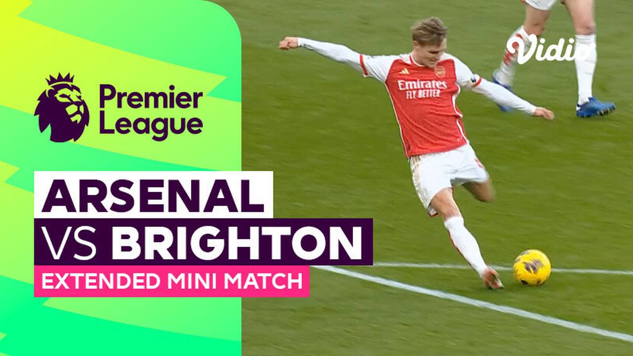 Arsenal move to second in Premier league, Brighton draw